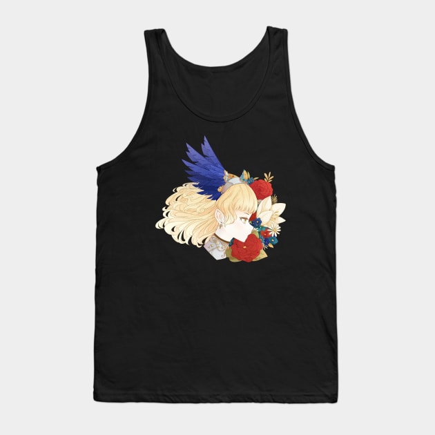 Flower Valkyrie Tank Top by Kukupon